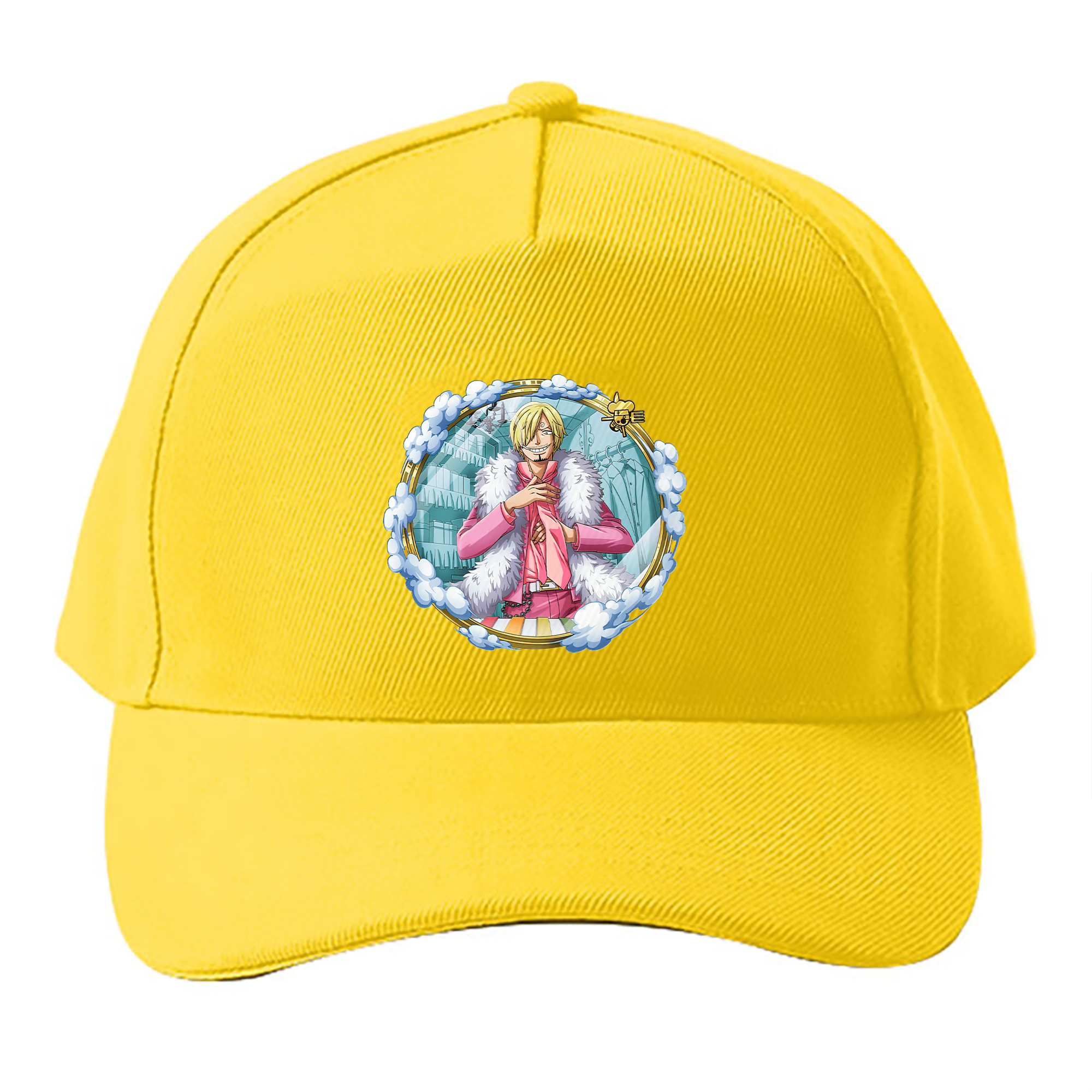 （画像用） ワンピース サンジ ONE PIECE Sanji ベースボールキャップ 綿100％ 男女兼用 帽子 スポーツ